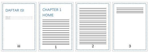 Cara Membuat Halaman Berbeda di Word