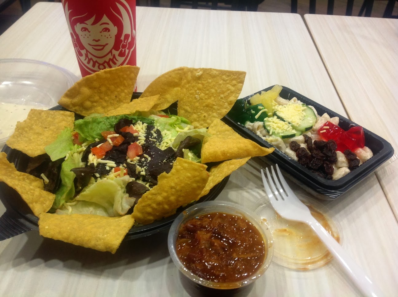 Thank goodness also for fast food joints like Wendys who offer healthier alternatives! Thank goodness also for fast food joints like Wendys who offer healthier alternatives!