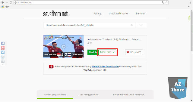 AZShare - Cara Mudah Download Video Youtube Tanpa Menggunakan Software - Step 5 (1)