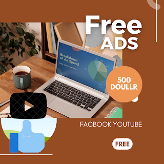 FREE ADS YOUTUBE FREE ADS FACBOOK