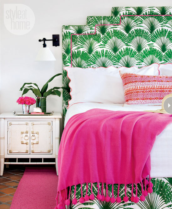 Mix and Chic: Home tour- A bright and preppy Miami guest house!