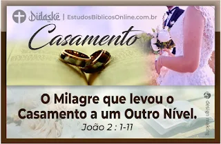 O Milagre que levou o Casamento a um Outro Nível. João 2: 1-11