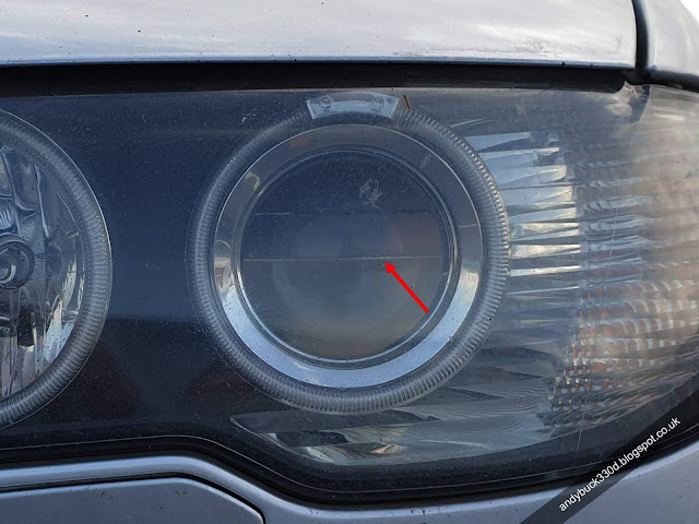 BMW E46 3 Series AL Bi-Xenon Headlight Projector Lens Line