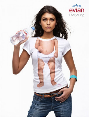 Evian ads