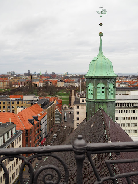 View from the Round Tower in Copenhagen, Denmark