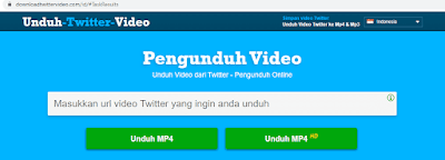 cara download video di twitter