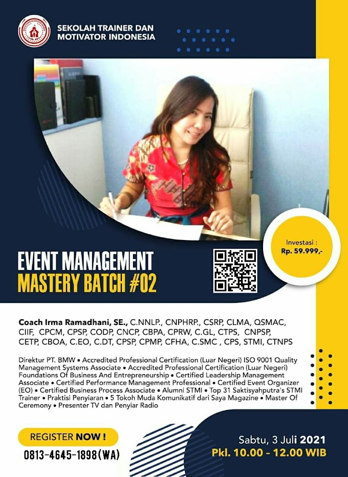 Certified Event Management Mastery Batch 2