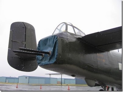IMG_6760 B-25 Bomber Tail Gun in Aurora, Oregon on June 9, 2007