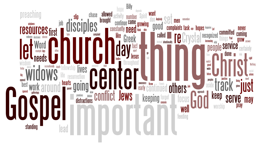 Sermon On Acts 61 7 For Feb 16 2014 Ramblings On A