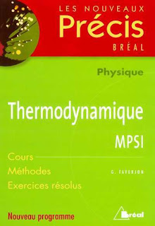 Précis Physique, thermodynamique MPSI