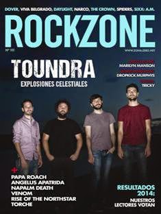 RockZone 111 - Febrero 2015 | TRUE PDF | Mensile | Musica | Metal | Rock | Recensioni
RockZone é una revista criada con o objetivo de movimentar a cena de Rock y Metal nacional y Internacional.