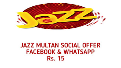 JAZZ MULTAN SOCIAL LBC OFFER  FACEBOOK & WHATSAPP