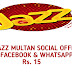 JAZZ MULTAN SOCIAL OFFER FACEBOOK & WHATSAPP