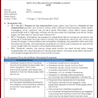 RPP Prakarya dan Kewirausahaan SMA Kelas X XI XII Kurikulum 2013 Revisi 2018
