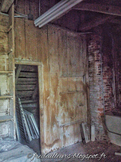New York, Van Cortlandt House chambre esclaves