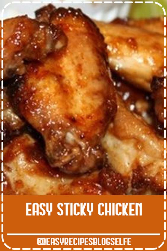 This delicious dish uses skinless boneless chicken breasts cooked in a gingery, spicy, Sweet, Sticky and Spicy Chicken . Delicious, easy, and quick dinner. #EasyRecipesBlogSelfe #easyrecipesdinner #chicken #easy #dinner