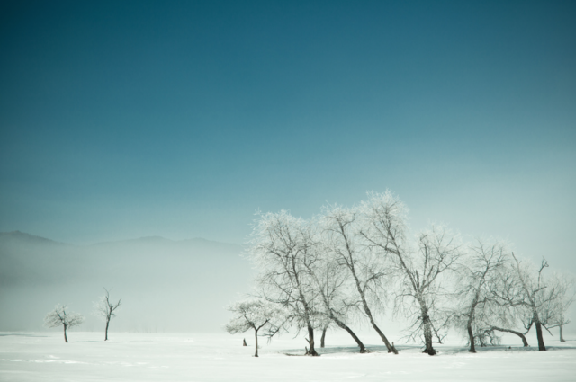 Bizarre Ice Hummocks In Lake Baikal On A 20 Million-Year-Old Lake