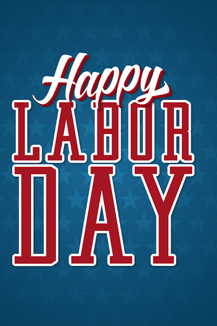 download free wallpaper for Apple iPhone 4 greeting card Happy Labor Day