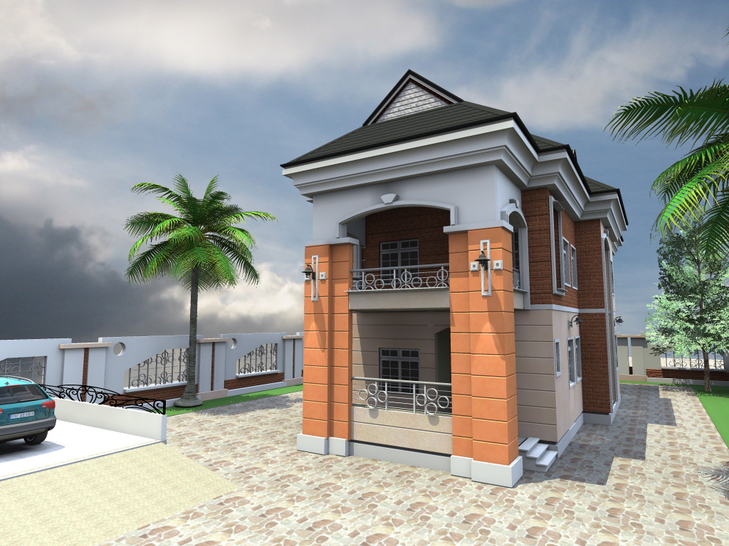  4  Bedroom  Duplex  Modern and contemporary Nigerian 
