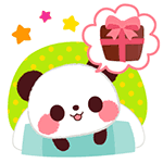 emoticones bonitos de panda