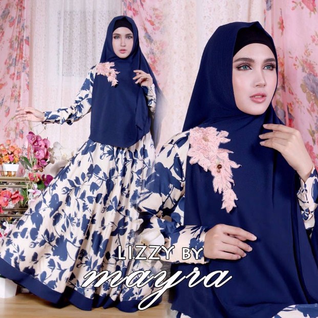 Desain Baju Muslim Wanita Setelan Gamis Model Baru 2016 Model