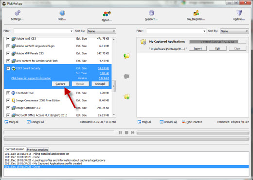 PickMeApp Capture Transfer Semua Program Anda dari satu PC ke PC lainnya