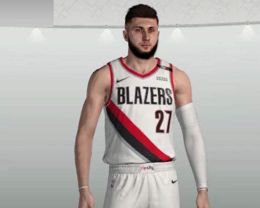 NBA 2K19 Jusuf Nurkic CyberFace