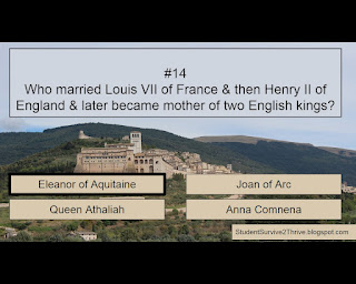 The correct answer is Eleanor of Aquitaine.