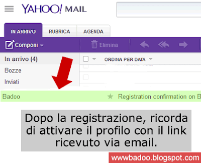 registrazione email