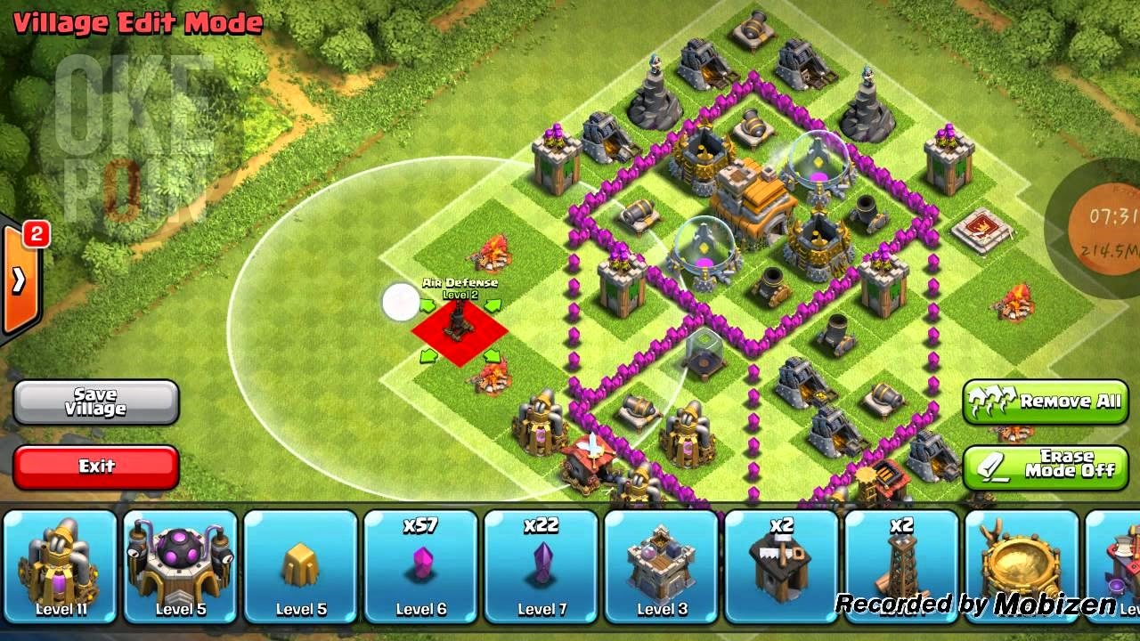 Okepoinblogspotcom Kumpulan Base Clash Of Clans 3D