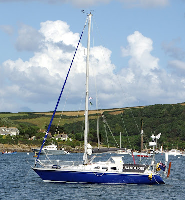 Achilles 9 metres "Sancerre" off St Mawes.