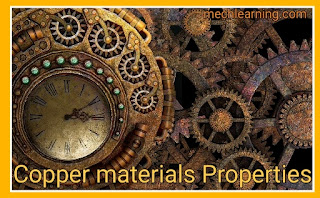 Properties of copper material