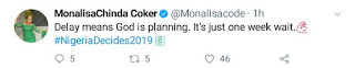Monalisa's lament on tweeter