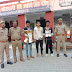 गाजीपुर में तीन शातिर बदमाश गिरफ्तार, दो असलहा, पांच कारतूस और गांजा बरामद