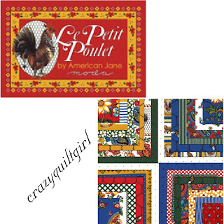 Moda LE PETIT POULET Quilt Fabric by American Jane