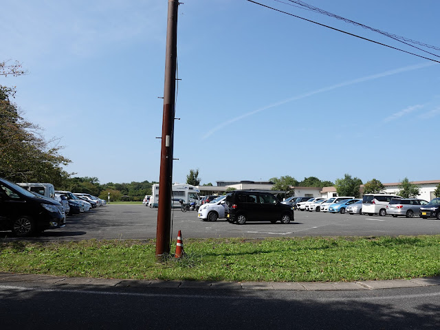 むきばんだ遺跡公園の駐車場