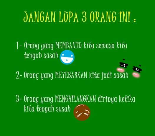 Jangan lupa!