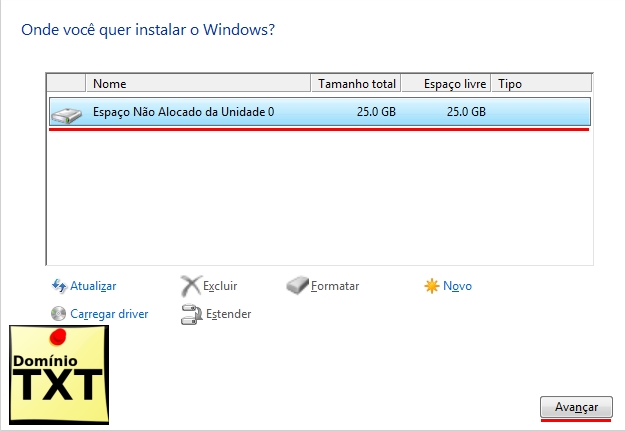 DominioTXT - Windows 10 Instalação