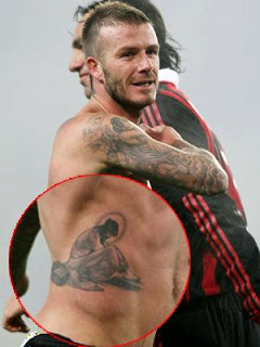 TATUAJES DE FAMOSOS, DAVID BECKHAM