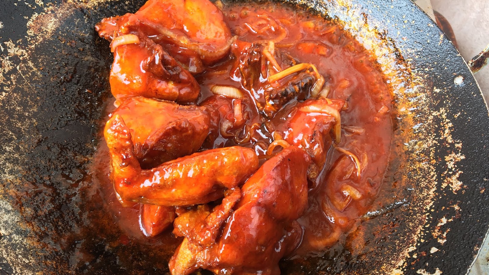 Resepi Ayam Masak Merah - Asyiqin Roslee