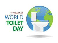 World Toilet Day - 19 November.