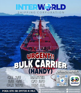 bulk carrier vessel job