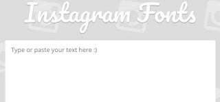 Caption Font Instagram 