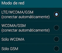 Configuracion de Red Android LTE - Opiniones Masmovil