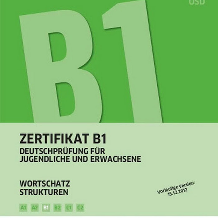 Goethe Institut B1 Wortschatz