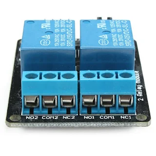 Relay Module With Optocoupler Protection DC5V 2 Way 2CH Channel 250V 10A3Pcs DC5V hown - store