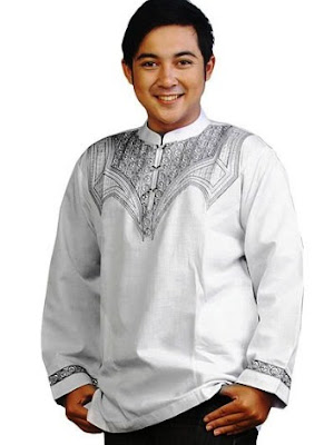 Model baju muslim pria modern terbaru