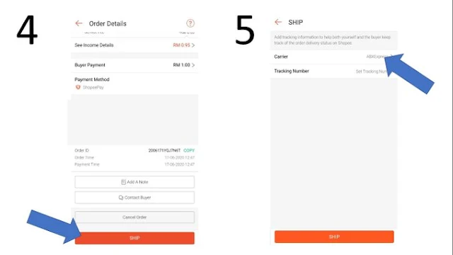 Cara Hantar Barang Shopee Guna Runner Atau Delivery Sendiri