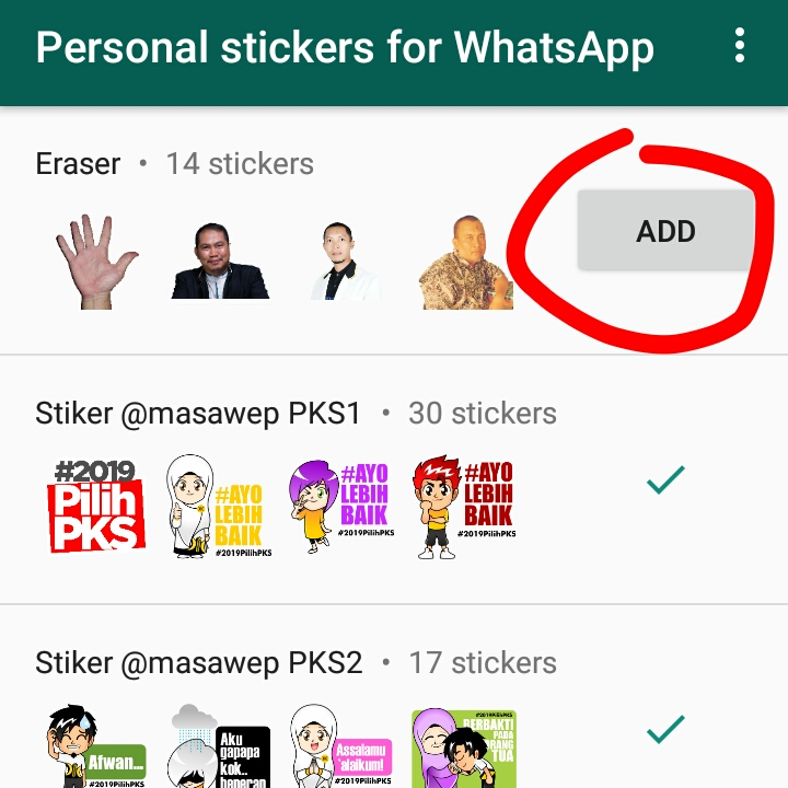 Cara Gampang Bikin Stiker  di WA  Suka suka Kamu Blog PKS