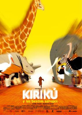 Cartel de la película Kirikú y las bestias salvajes